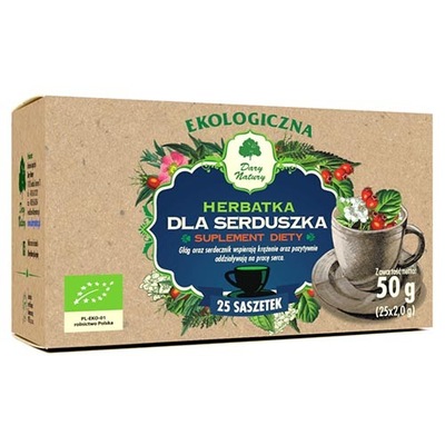 Herbatka Dla serduszka BIO 25x2g DARY NATURY