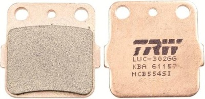 TRW ZAPATAS DE FRENADO KH84/3 HONDA CR KAWASAKI KXF SUZUKI LTZ YAMAHA YZ YFM  