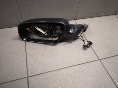 Дзеркало ліва audi a3 8l lift чорні 5 pin eu фото №1