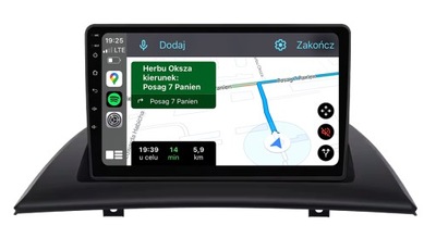 BMW X3 E83 RADIO NAVEGACIÓN ANDROID CARPLAY MAPAS  