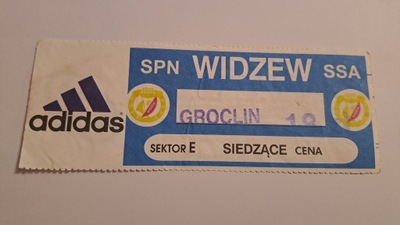 WIDZEW ŁÓDŹ - DYSKOBOLIA GRODZISK 07-03-1998