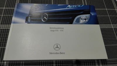 MERCEDES ATEGO MP2 MANUAL SERVICE BOOK 2005  