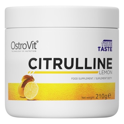 OstroVit CITRULLINE 210g JABŁCZAN POMPA SIŁA