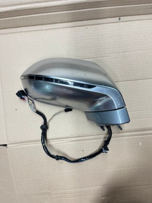 Правое зеркало audi s7 a7 4g c7 4g8 14pin +2 хром фото №1