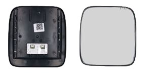 Вкладыш зеркала man tga/tgl/tgm с подогревом 177x167 фото №1