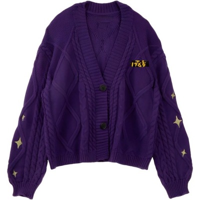 Speak Now Cardigan Taylor Golden Star Embroidery B