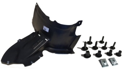 Подкрылок передние + клипсы vw passat b6 05-10 правое фото №1