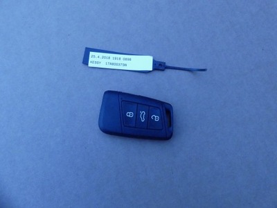 Dw jetta 7 ключ 17a800375n фото №1