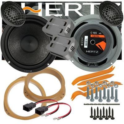 HERTZ ESK CK 165 ALTAVOCES OPEL OMEGA DISTANCIAS  