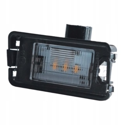 Лампа номерного знака регистрационный l=p seat toledo iii фото №1