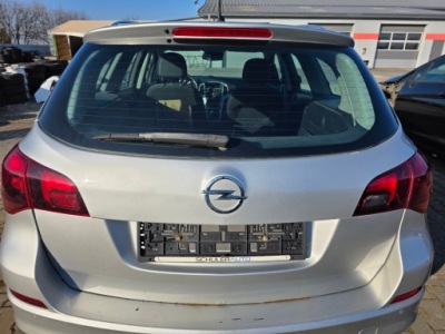Opel astra j iv 4 универсал крышка багажника задняя лак z176 с стекло фото №1
