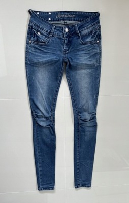 SENSATION * spodnie jeans rurki * 25 XS 34