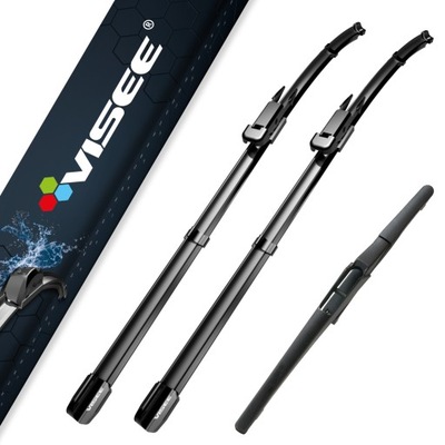 WIPER BLADES VISEE FRONT + REAR FOR SAAB 9-3 X 02.09-  