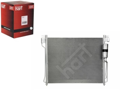 Конденсатор конденсатор кондиціонера navara 2.5 dci 05- hart фото №1