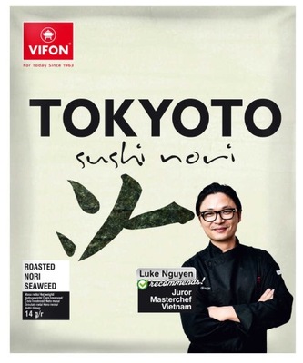 Sushi nori prażone algi morskie TOKYOTO 14g