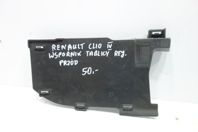 Кронштейн номерного знака регистрационный renault clio iv фото №1