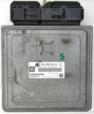 VW SKODA COMPUTER CONTROL UNIT 03L906023LN 5WP42689AA - milautoparts-fr.ukrlive.com