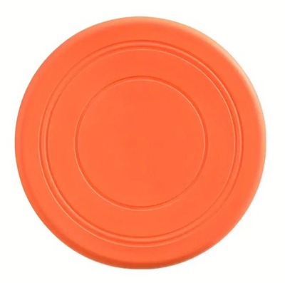 ZABAWKA dla psa FRISBEE do aportowania MAŁE pomarańczowe 17,8cm