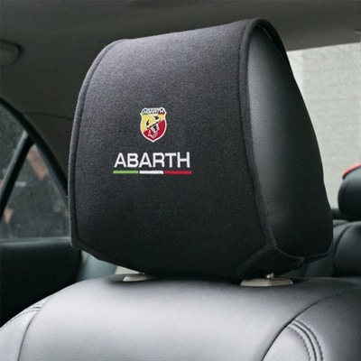 2 ШТУКИ ПІДГОЛОВНИК АВТОМОБІЛЬНИЙ КРИШКА ДЛЯ АВТОМОБІЛЬ ABARTH POKRYCIE SI~30601