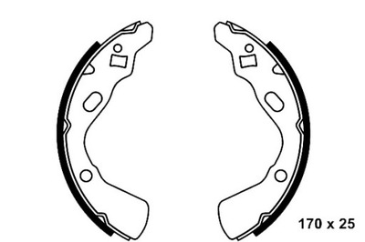 ATE КОЛОДКИ ТОРМОЗНЫЕ KIA PRIDE MAZDA 121 I 1.1/1.