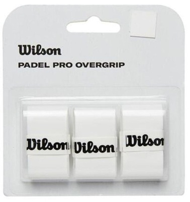 Owijka do padla Wilson Padel Pro Overgrip white x3