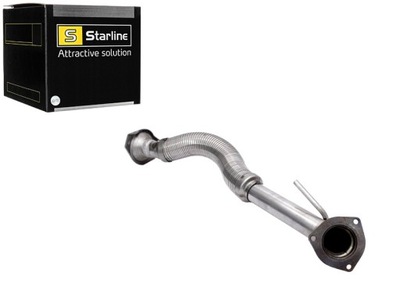 Труба выхлопная vw transporter труба коллекторная starline фото №1