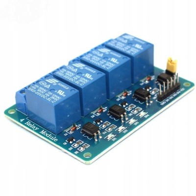 MODUŁ PRZEKAŹNIKÓW 4-KANAŁOWY 10A 12V ARDUINO AVR