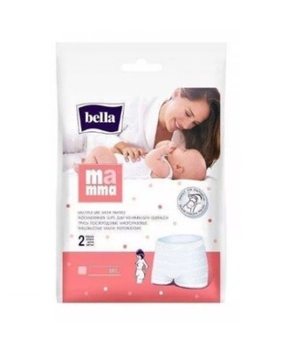 Majtki poporodowe Bella Mamma, wielorazowe M/L