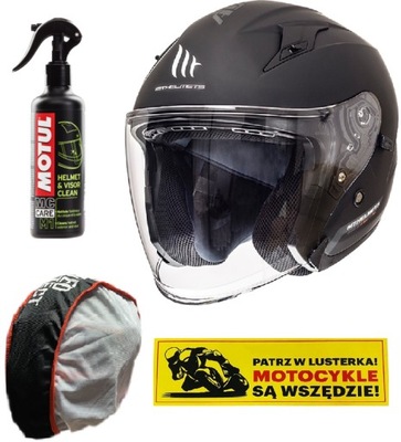 KASK MT OTWARTY JET Z BLENDĄ AVENUE CZARNY r. XS