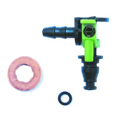 Патрубок слива форсунки + подкладка do jumper, boxer, ranger 2.2 hdi фото №1