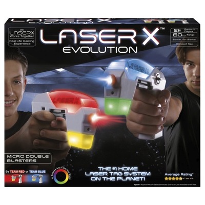 Zestaw Laser X Evolution blastery na podczerwień
