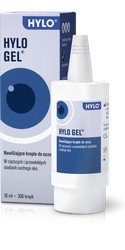 HYLO GEL, NAWILŻAJĄCE KROPLE DO OCZU 10ML