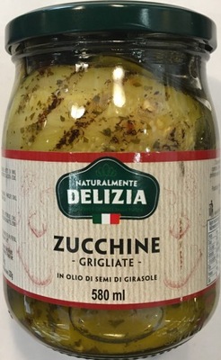 Cukinia Grillowana w Oleju Delizia 550 g
