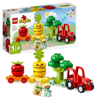 LEGO DUPLO Traktor z warzywami i owocami 10982