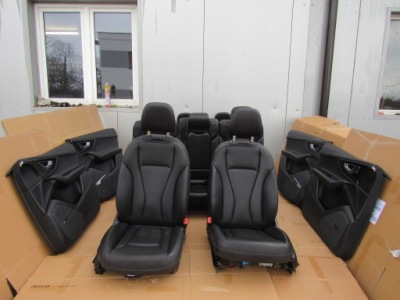 Audi q7 4m обивка обшивки сиденье заднее сиденье кожа фото №1