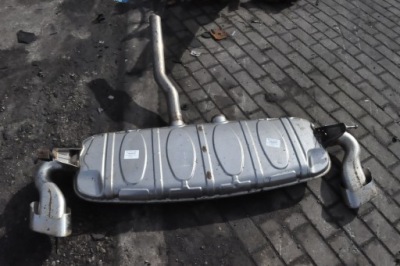 Volkswagen touareg i вихлоп гасник кінцевий фото №1