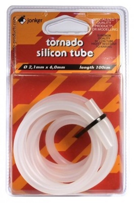 Rurka silikonowa Tornado 2.1x6.0mm, 1m