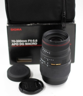 Obiektyw Sigma Sony A Sigma 70-300mm F4-5.6 APO DG Macro używany