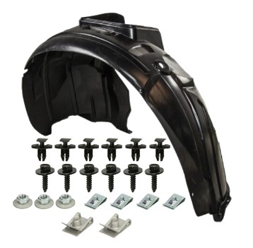 Подкрылок citroen berlingo 12-18 перед левая клипсы фото №1