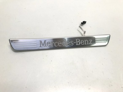 Mercedes gle w167 167 молдинг накладка поріг правий задній led a1676862100 фото №1