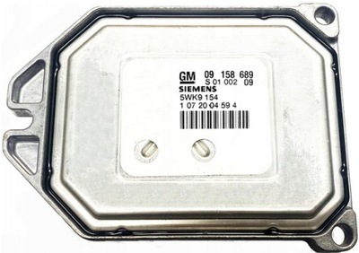 KOMPIUTERIS ECU OPEL VECTRA B Z18XE 1.8 09158689 5WK9154 ŠVARUS 