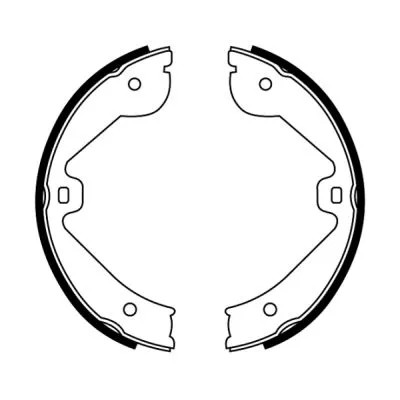 Тормозная колодка тормозная mercedes gl x164 , m фото №1