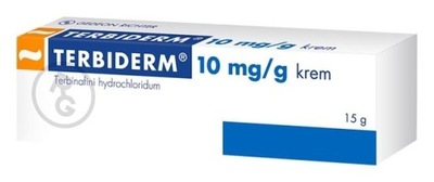 Terbiderm 10 mg/g krem przeciwgrzybiczny 15 g