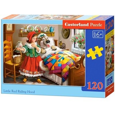 Puzzle Castorland 120 elementów Mały Czerwony Kapturek