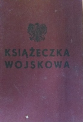 Książeczka wojskowa 1970r PRL