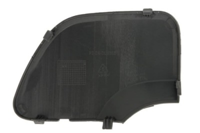 Заглушка фаркоп буксировочный задняя чёрный матовый dacia duster ii hm 2017-2023 фото №1