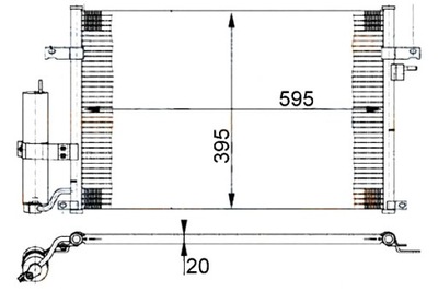 КОНДЕНСАТОР HELLA 96484931 DW5056 351302191