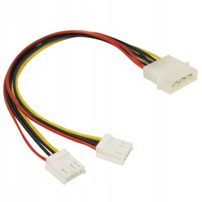 Adapter Rozdzielacz Kabel Molex 4Pin - 2x 4PIN FDD