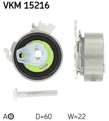 SKF TENSOR DE BOMBA VKM15216 TENSOR CORREA  