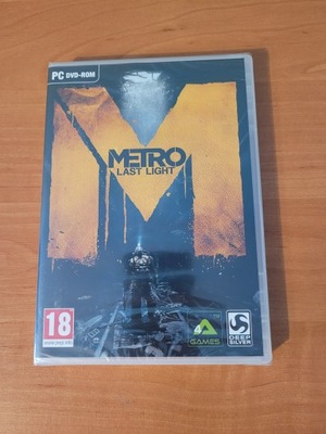 Metro Last Light Nowa w Foli Pudełkowa Wersja PC